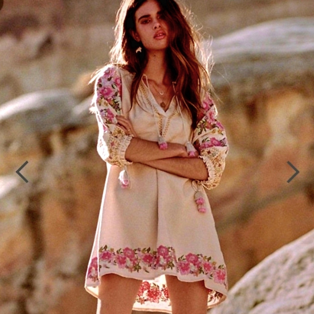 Spell And The Gypsy Collective Cleo Tunic Dress Nwt